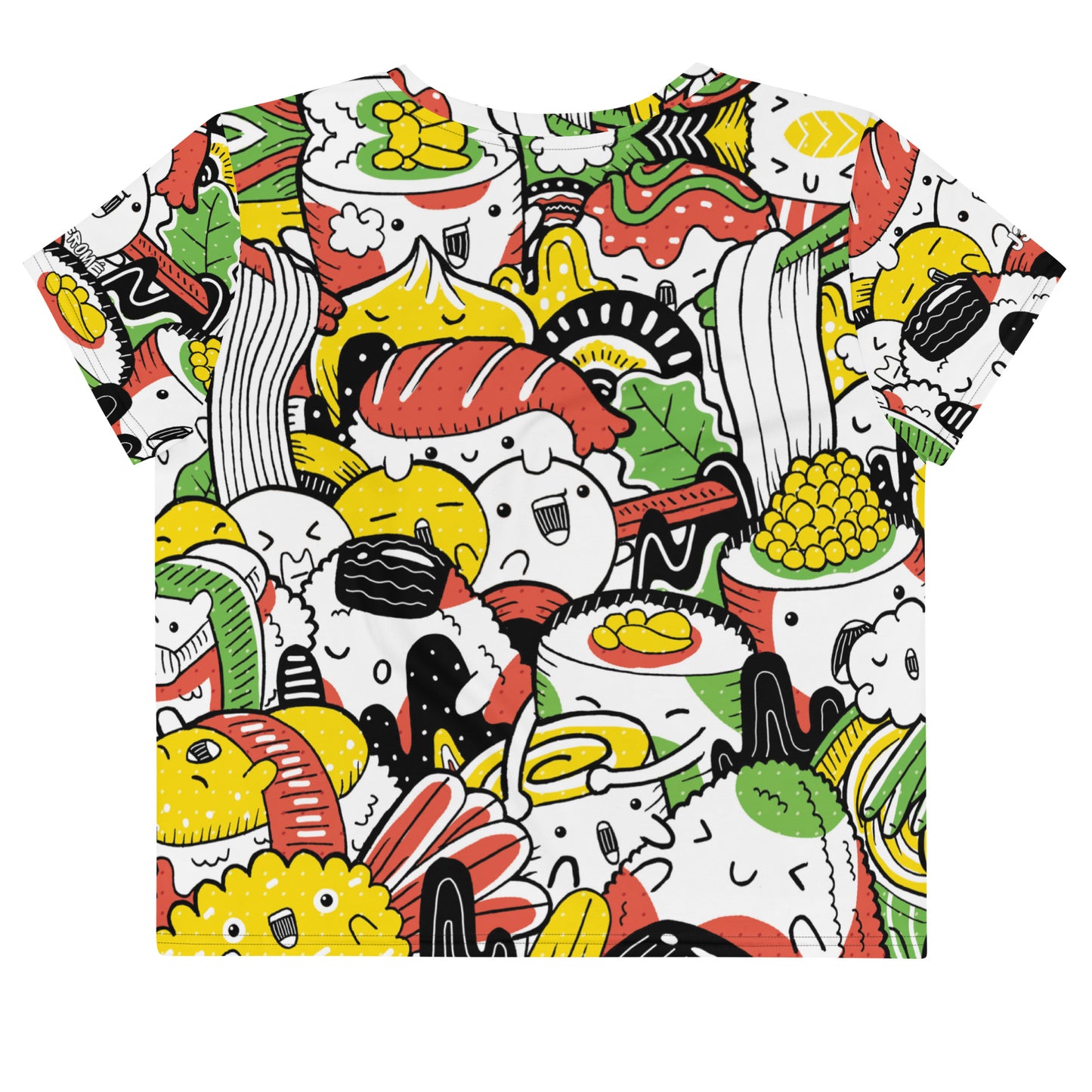 Sushi Craze Crop Tee